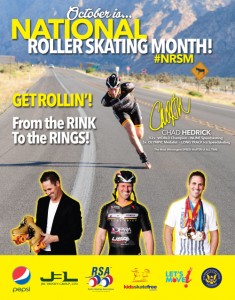 October is National Roller Skating Month